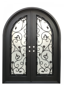 DOUBLE IRON DOORS